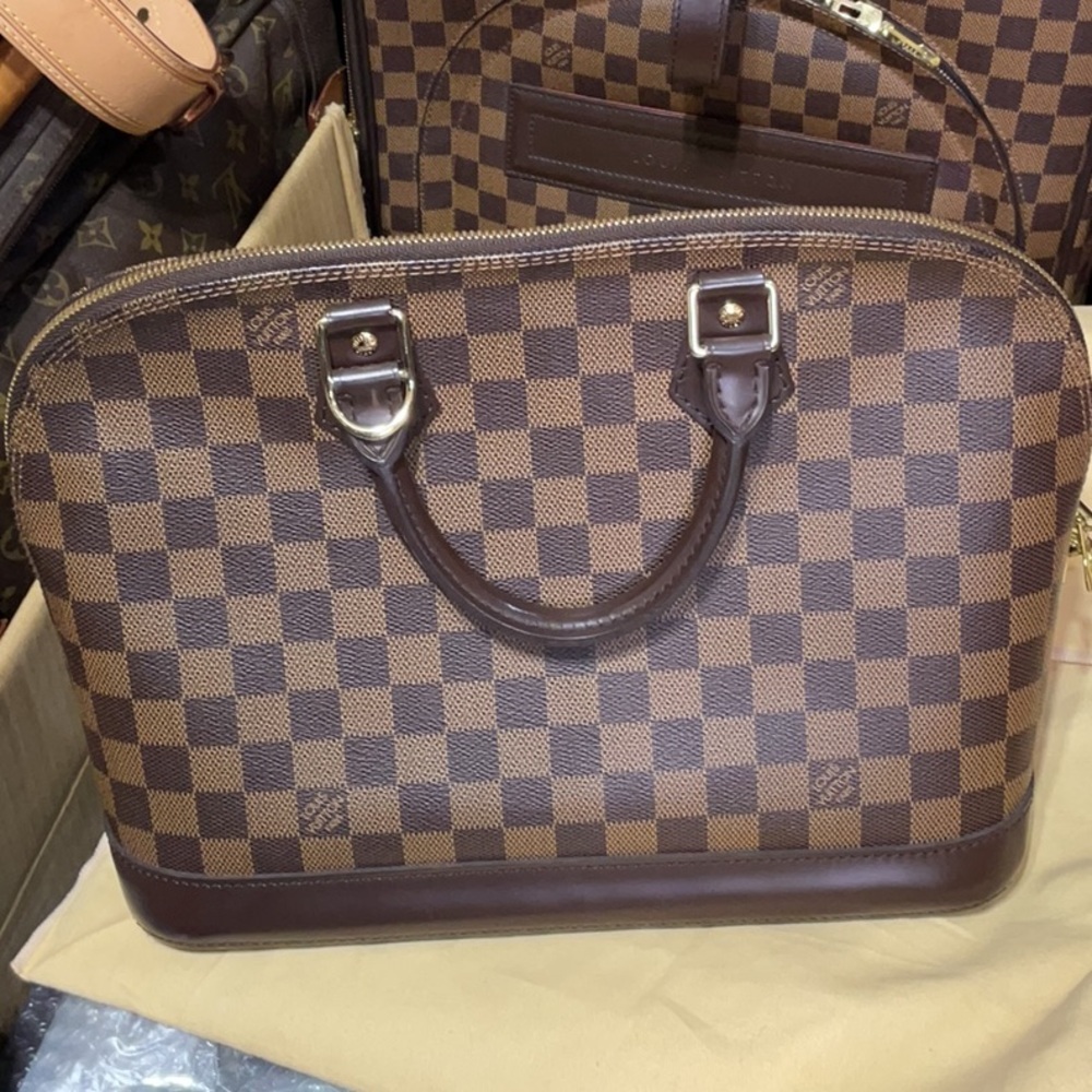 Louis Vuitton Alma PM Damier Bag - Picture 1 of 15